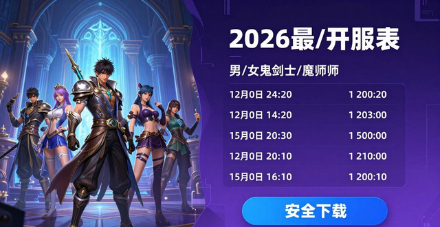 dnf发布网哪个最安全 2026最新开服表及版本推荐